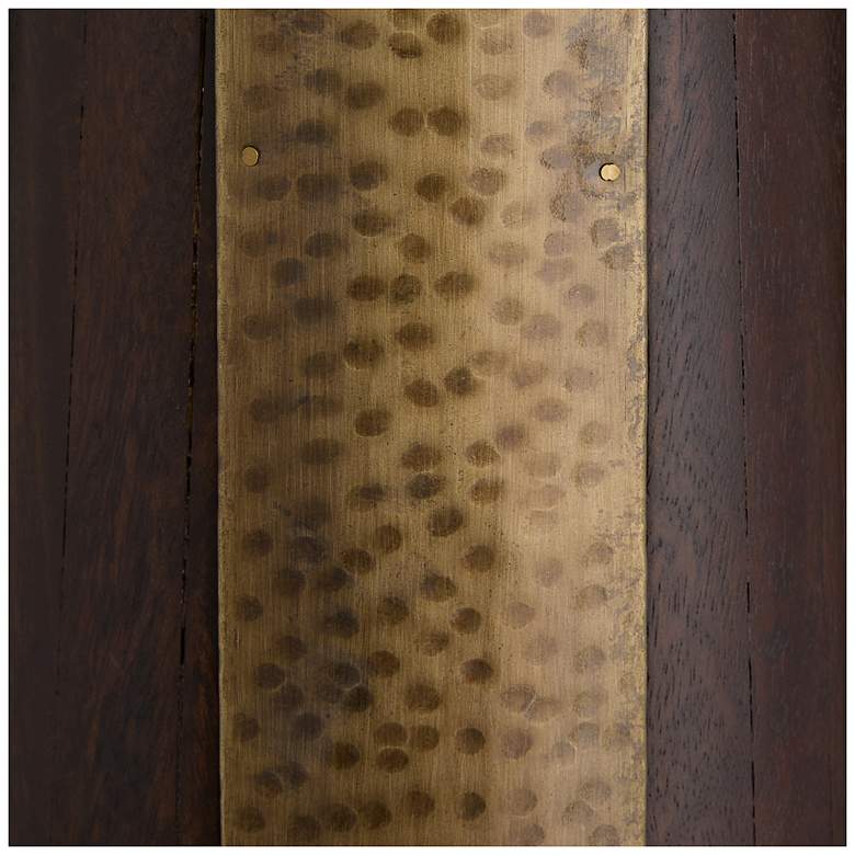 Image 6 Arteriors Hoffman Mango Wood Floor Lamp Umber more views