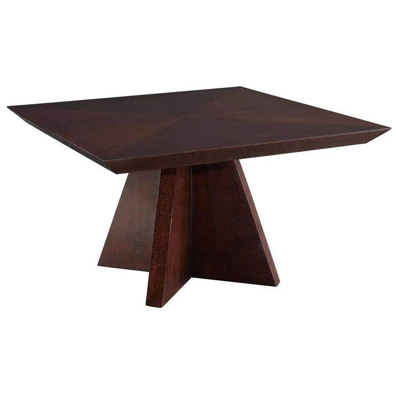 Image 2 Arteriors Hogarth Dining Table Dark Sienna