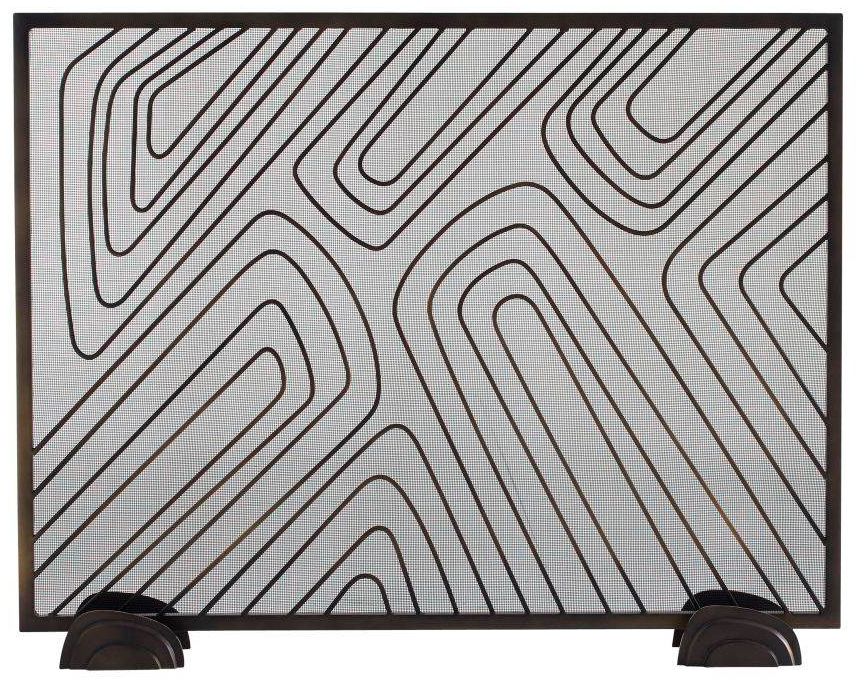 Image 2 Arteriors  Holmes Firescreen Bronze more views