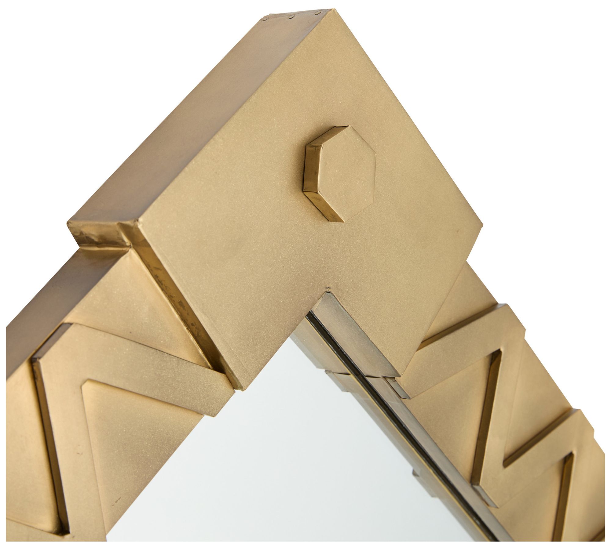 Image 4 Arteriors  Holt Mirror Antique Brass more views