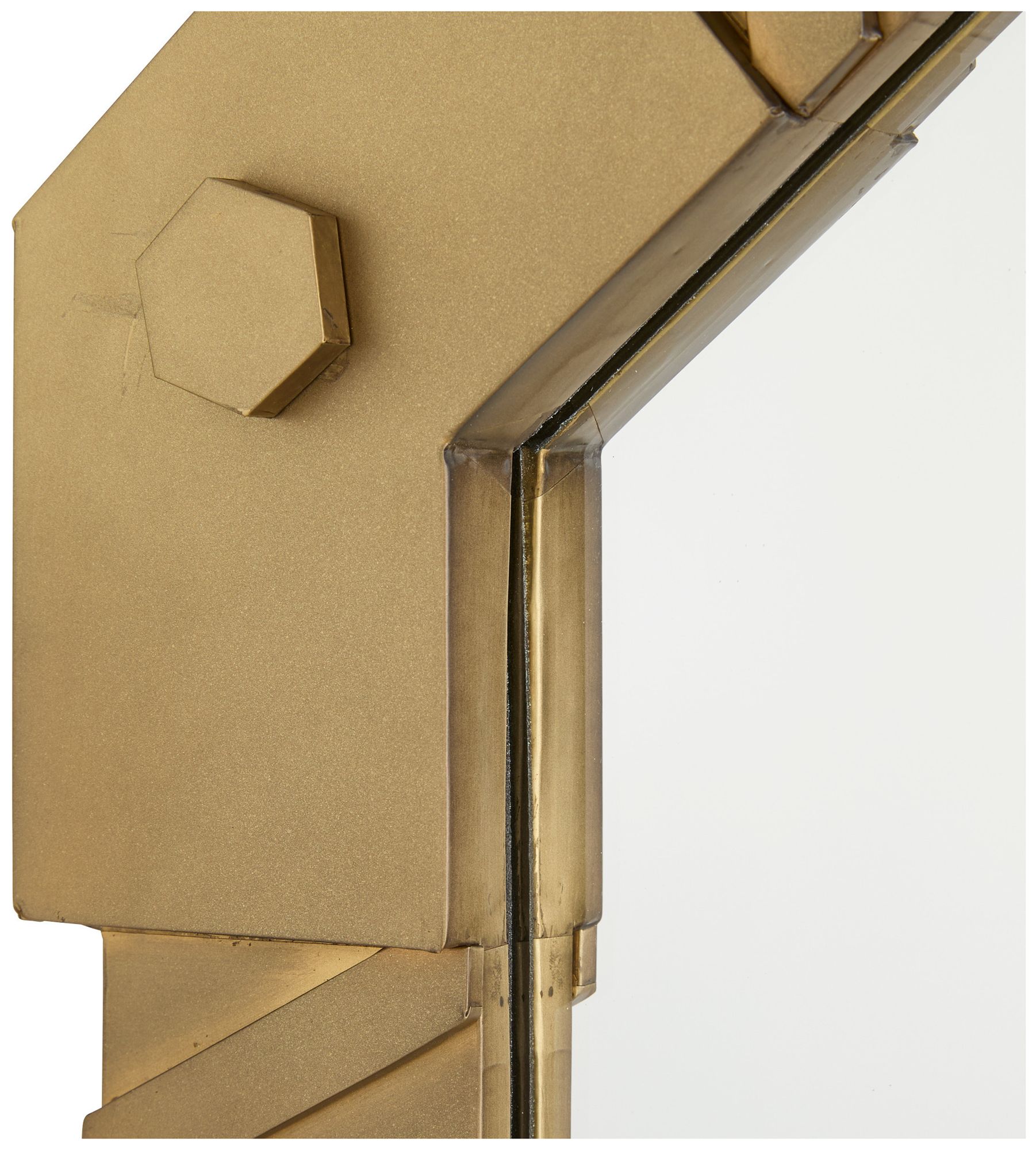 Image 7 Arteriors  Holt Mirror Antique Brass more views