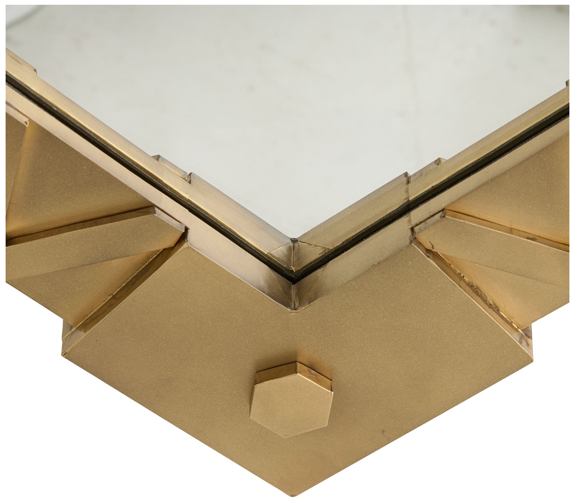 Arteriors  Holt Mirror Antique Brass