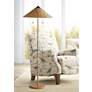 5_Arteriors Home 59" High Terrace Natural Rattan Floor Lamp more views