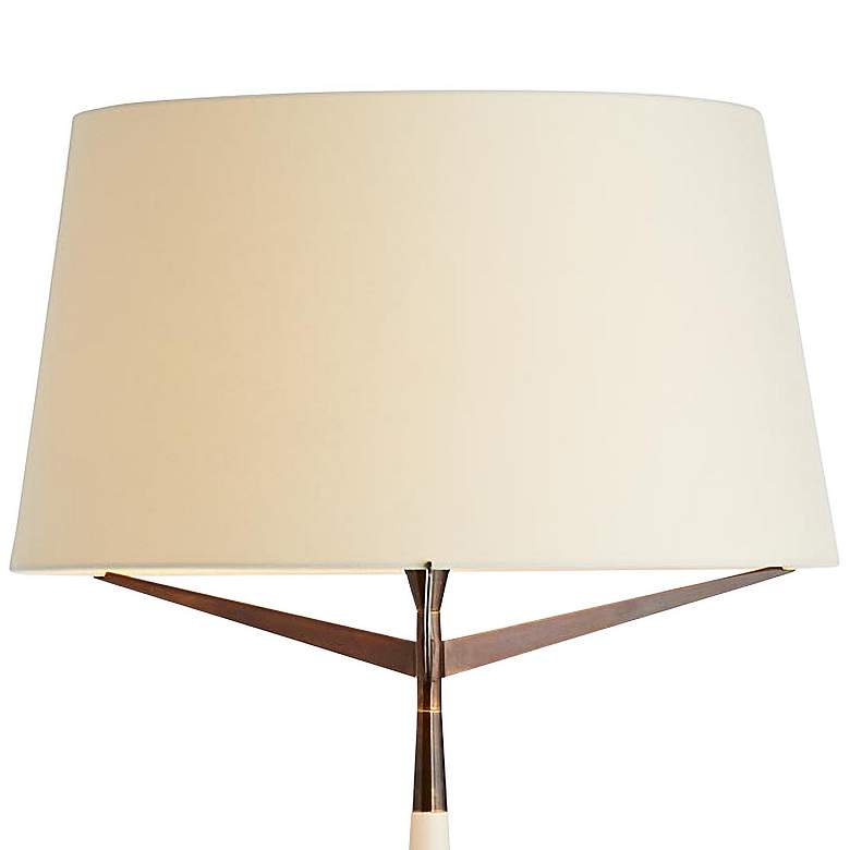 Image 3 Arteriors Home 68 1/2" Elden Ivory Modern Floor Lamp more views