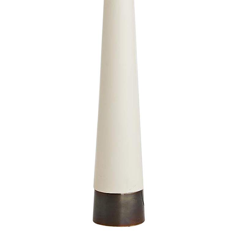 Image 4 Arteriors Home 68 1/2" Elden Ivory Modern Floor Lamp more views