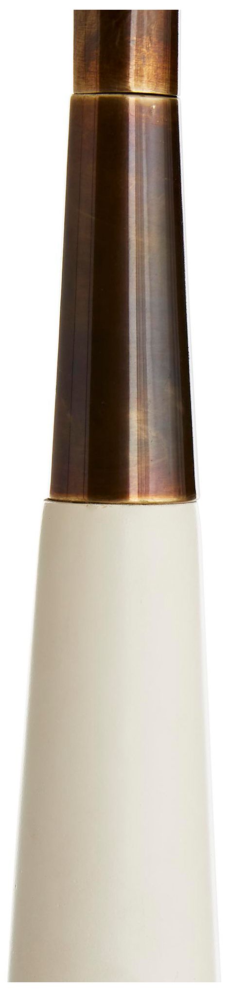 Image 5 Arteriors Home 68 1/2" Elden Ivory Modern Floor Lamp more views