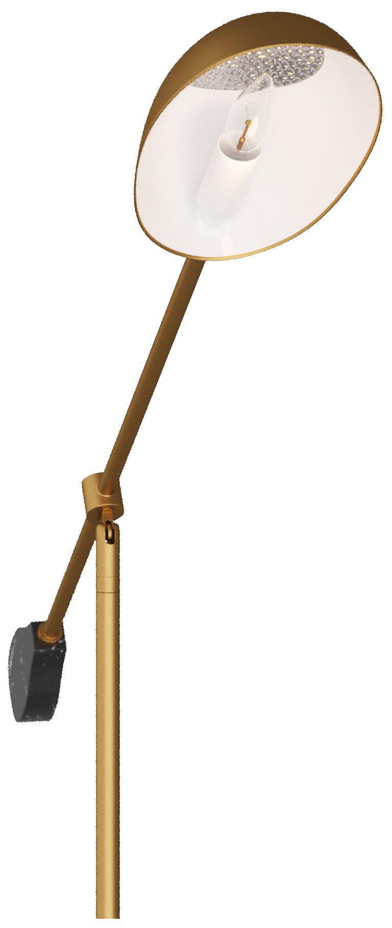 Image 5 Arteriors Home Alaric 69 1/2" High Antique Brass Pharmacy Floor Lamp more views