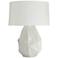Arteriors Home Albany Ivory Stained Porcelain Table Lamp