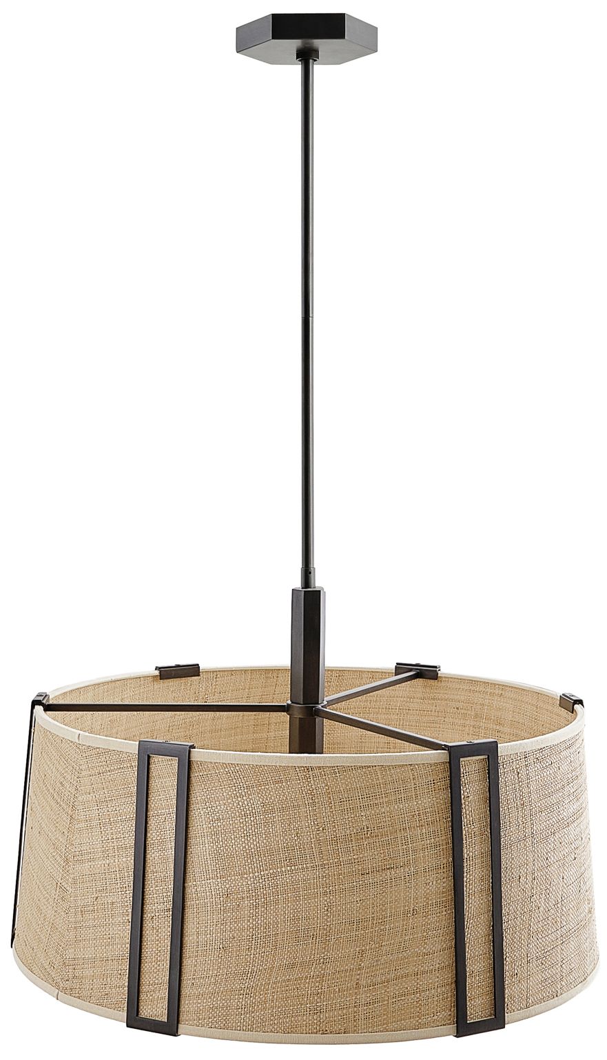 Image 2 Arteriors Home Amida 28 1/2"W English Bronze Pendant Light more views