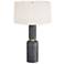 Arteriors Home Anapolis 30 1/2" Galaxy Gray Marble Modern Table Lamp