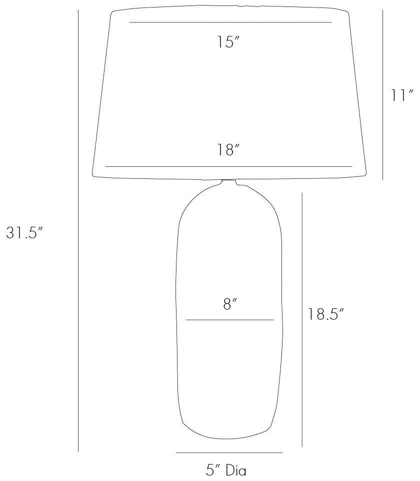 Image 5 Arteriors Home Anderson 31" Antique Mercury Glass Table Lamp more views