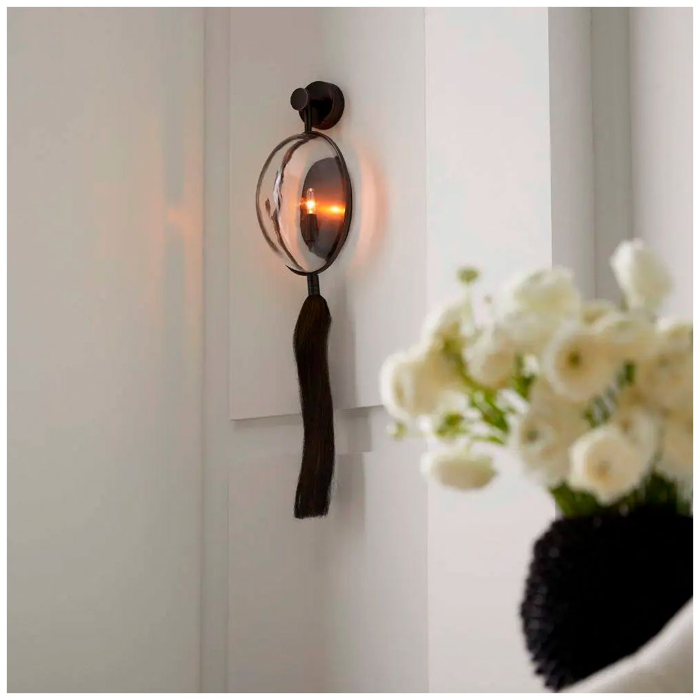 Image 4 Arteriors Home Aramis 37" High Bronze Wall Sconce more views