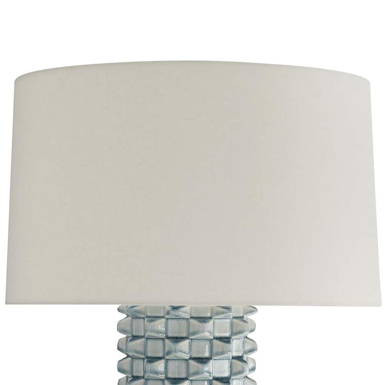 Image 3 Arteriors Home Ari 29 1/2" Celadon Blue Crackle Modern Table Lamp more views
