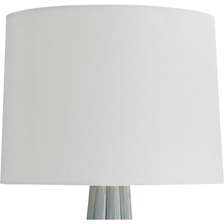 Image 2 Arteriors Home Arlington 30 1/2" Celadon Blue Porcelain Table Lamp more views