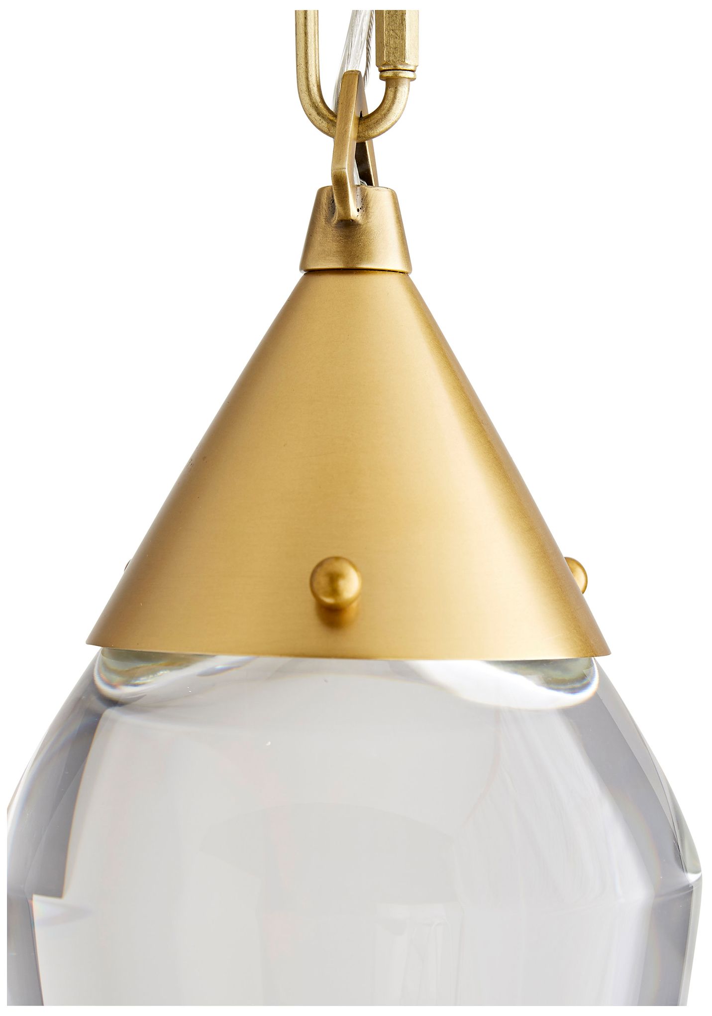 Image 7 Arteriors Home Berkley 6" Wide Antique Brass LED Mini Pendant Light more views