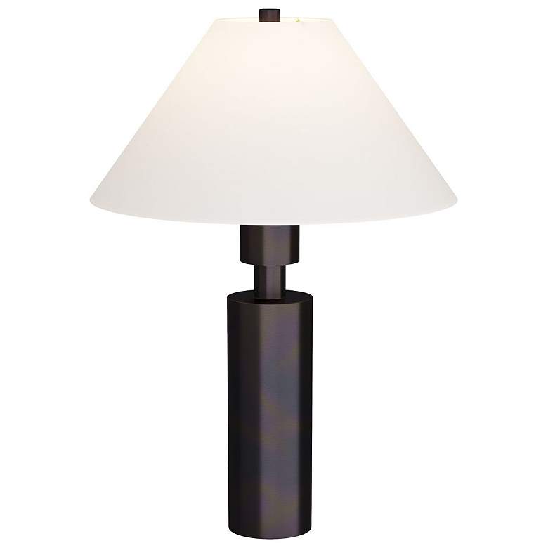 Image 1 Arteriors Home Blazi 31.5" Black Steel Modern Table Lamp