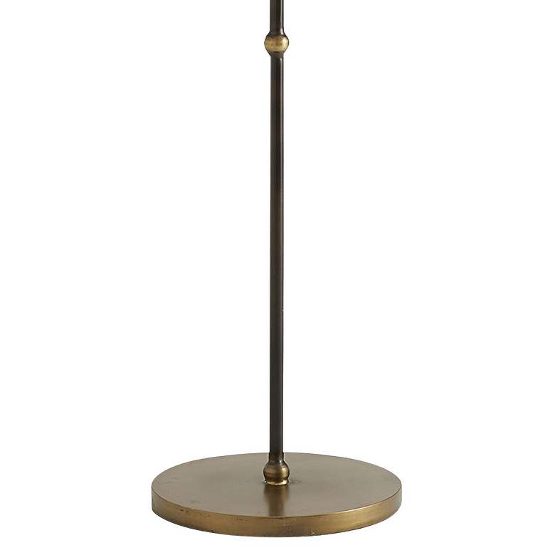 Image 4 Arteriors Home Boise 67 1/2" Modern Linen and Bronze Floor Lamp more views