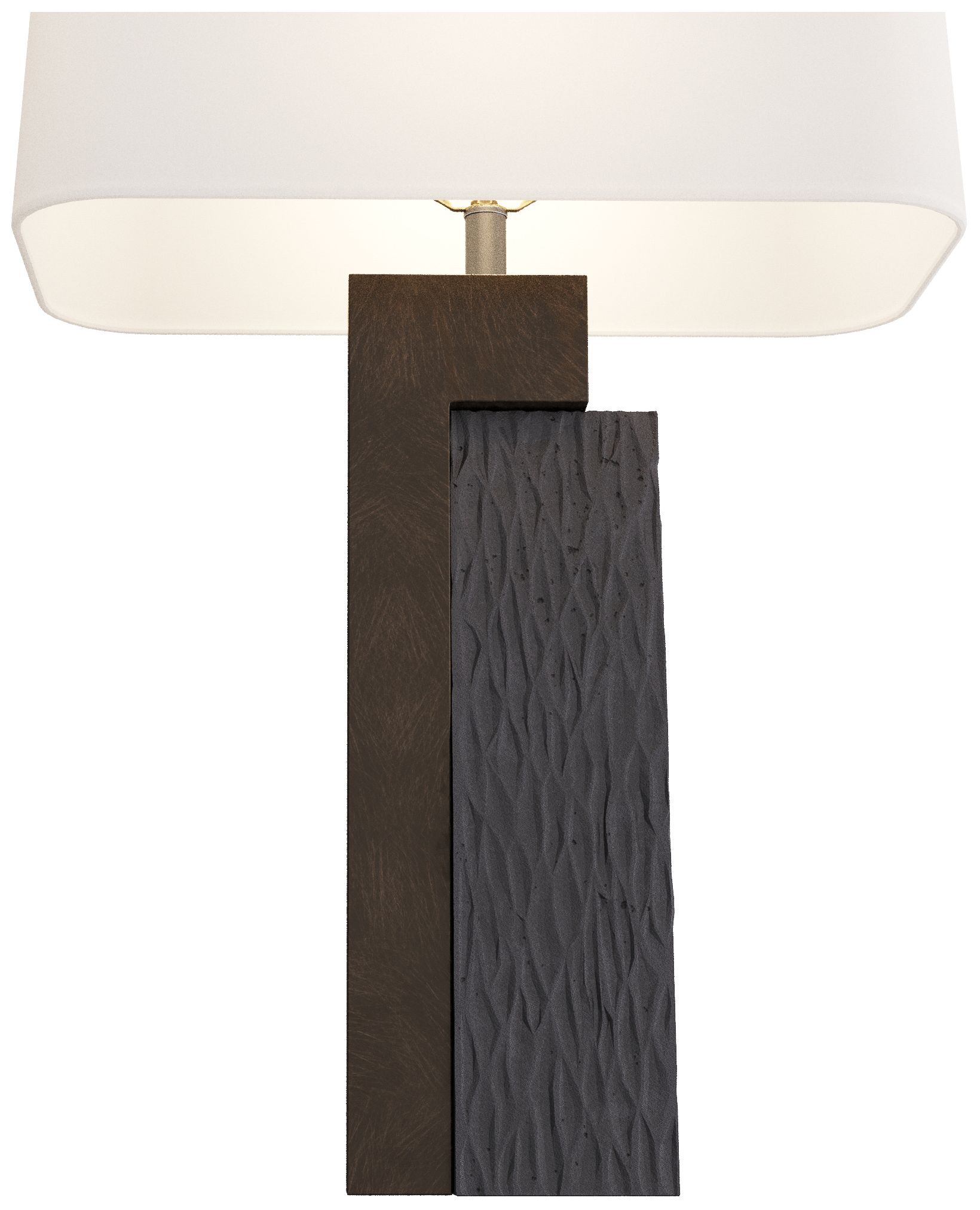 Image 4 Arteriors Home Briarwood 32" Charcoal Black Modern Table Lamp more views