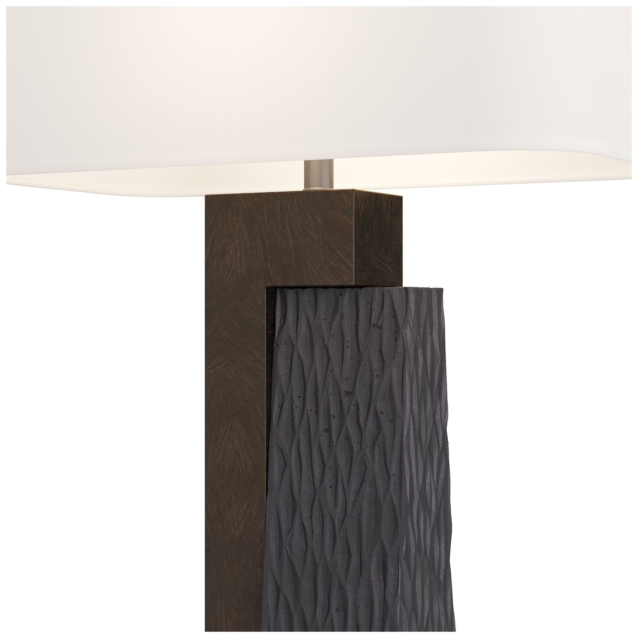 Image 5 Arteriors Home Briarwood 32" Charcoal Black Modern Table Lamp more views