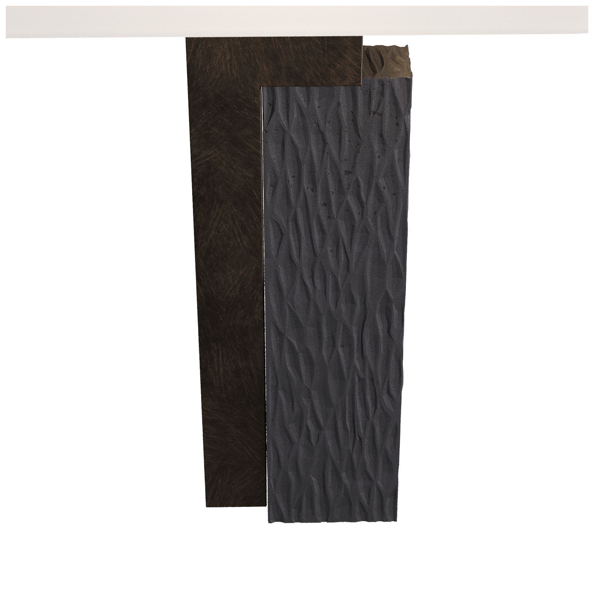 Image 6 Arteriors Home Briarwood 32" Charcoal Black Modern Table Lamp more views