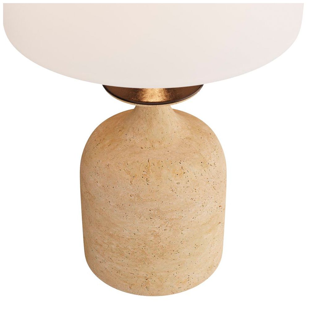 Image 7 Arteriors Home Bridgeport 27 1/2" Sand Finish Modern Ceramic Lamp more views