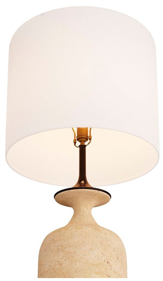 Arteriors Home Bridgeport 27 1/2" Sand Finish Modern Ceramic Lamp