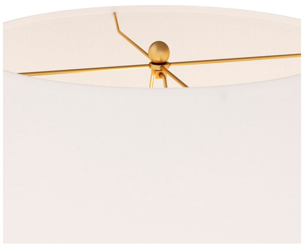 Arteriors Home Brighton 29" White Modern Table Lamp