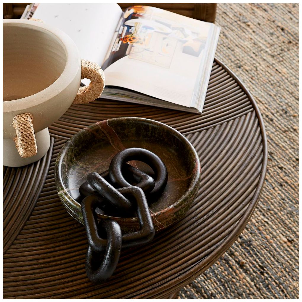 Image 4 Arteriors Home Brinley 15"W Ebony Wood Geometric Sculpture more views