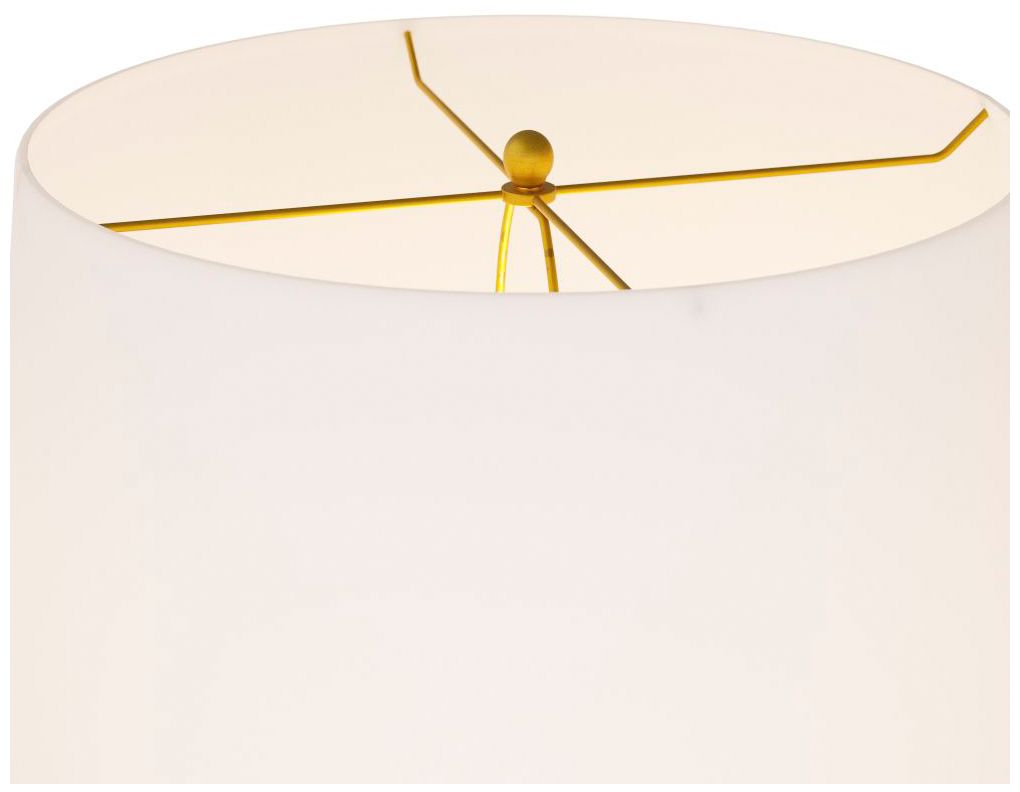 Arteriors Home Bronson 31" Charcoal and Smoke Modern Table Lamp