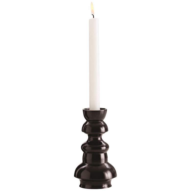 Image 1 Arteriors Home Bronze Small Waterfall Taper Candle Holder