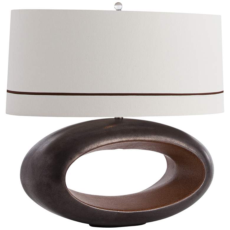 Image 1 Arteriors Home Candice Large Oval Ceramic Table Lamp
