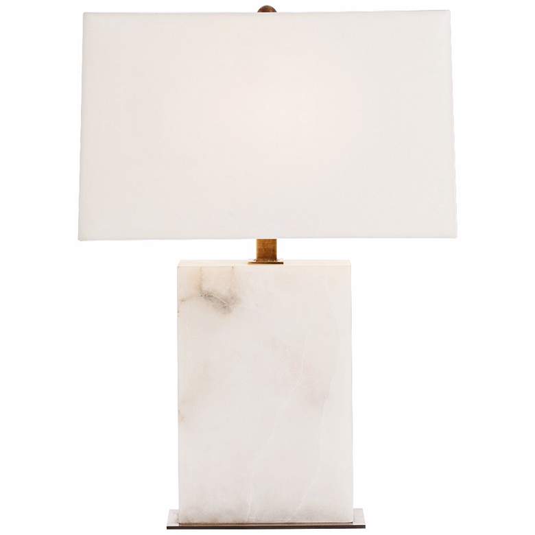 Image 1 Arteriors Home Carson Snow Marble Table Lamp