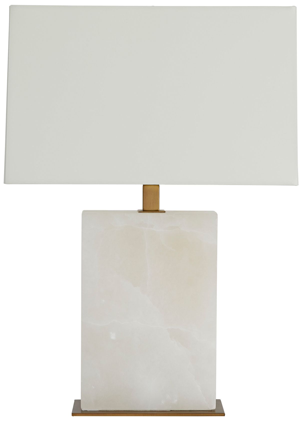 Image 2 Arteriors Home Carson Snow Marble Table Lamp more views