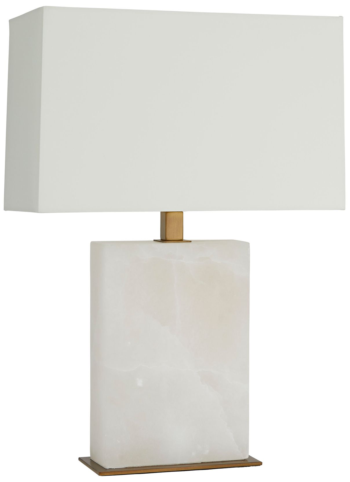 Image 7 Arteriors Home Carson Snow Marble Table Lamp more views