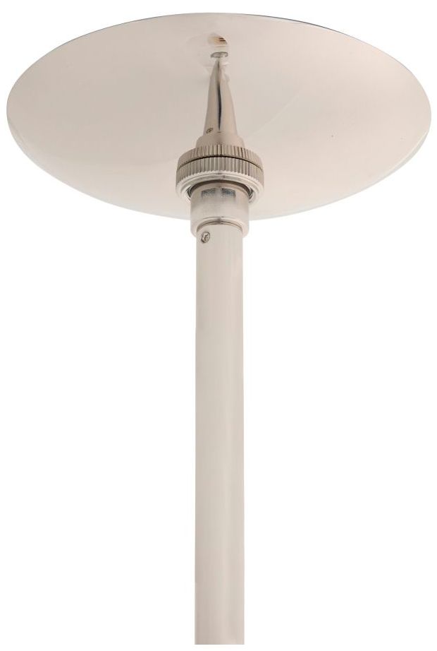 Image 4 Arteriors Home Caviar 10" Polished Nickel Clear Glass Modern Pendant more views