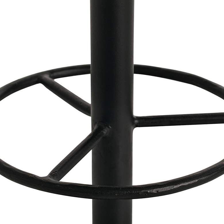 Image 3 Arteriors Home Caymus 24" Natural Brown Swivel Counter Stool more views