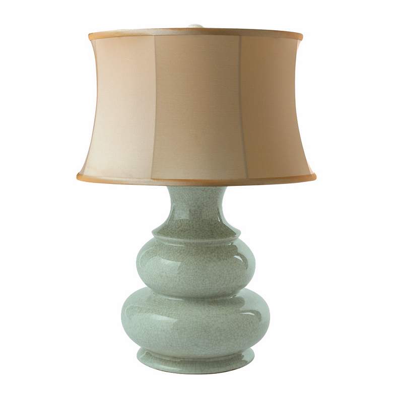 Image 1 Arteriors Home Celadon Green Double Gourd Table Lamp