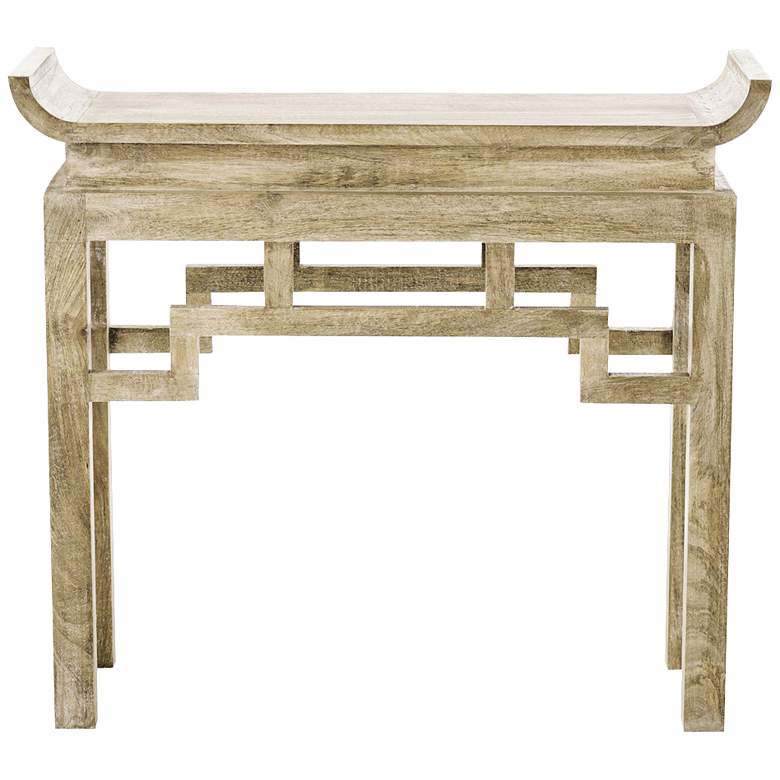 Image 1 Arteriors Home Chen Lime Wash Console Table