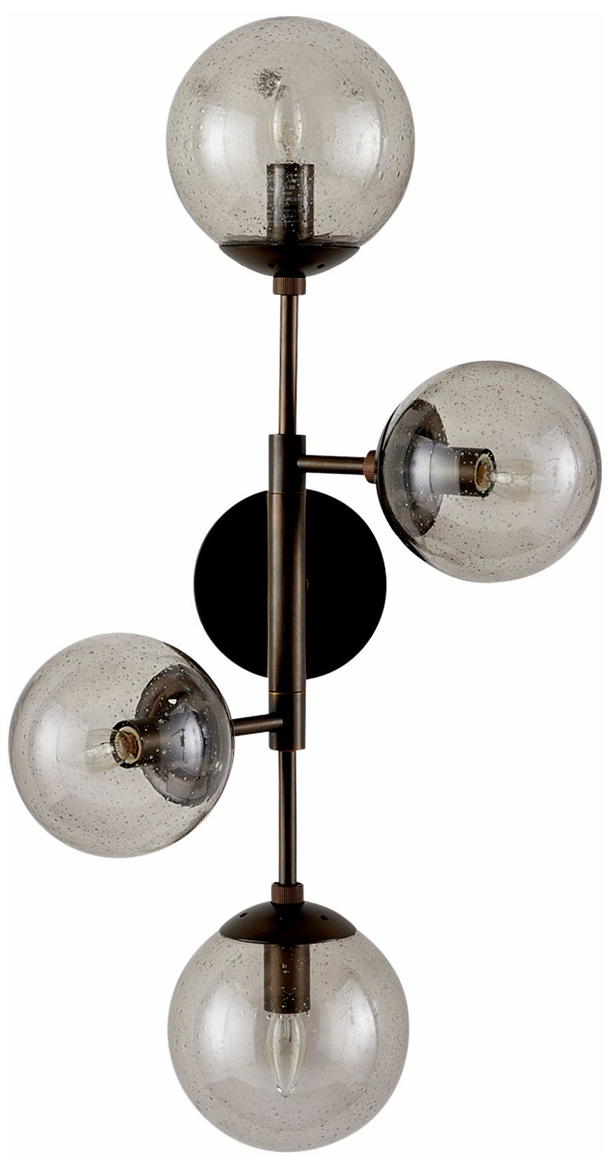 Image 7 Arteriors Home Christelle 21"H English Bronze 4-Light Sconce more views