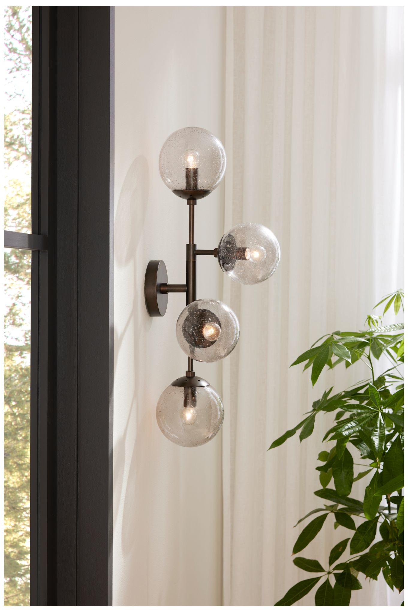 Arteriors Home Christelle 21"H English Bronze 4-Light Sconce