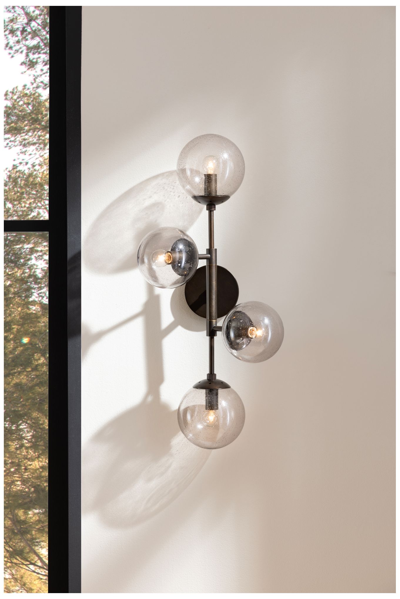 Arteriors Home Christelle 21"H English Bronze 4-Light Sconce