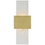 Arteriors Home Constance 21" High Snow Marble Wall Sconce in scene
