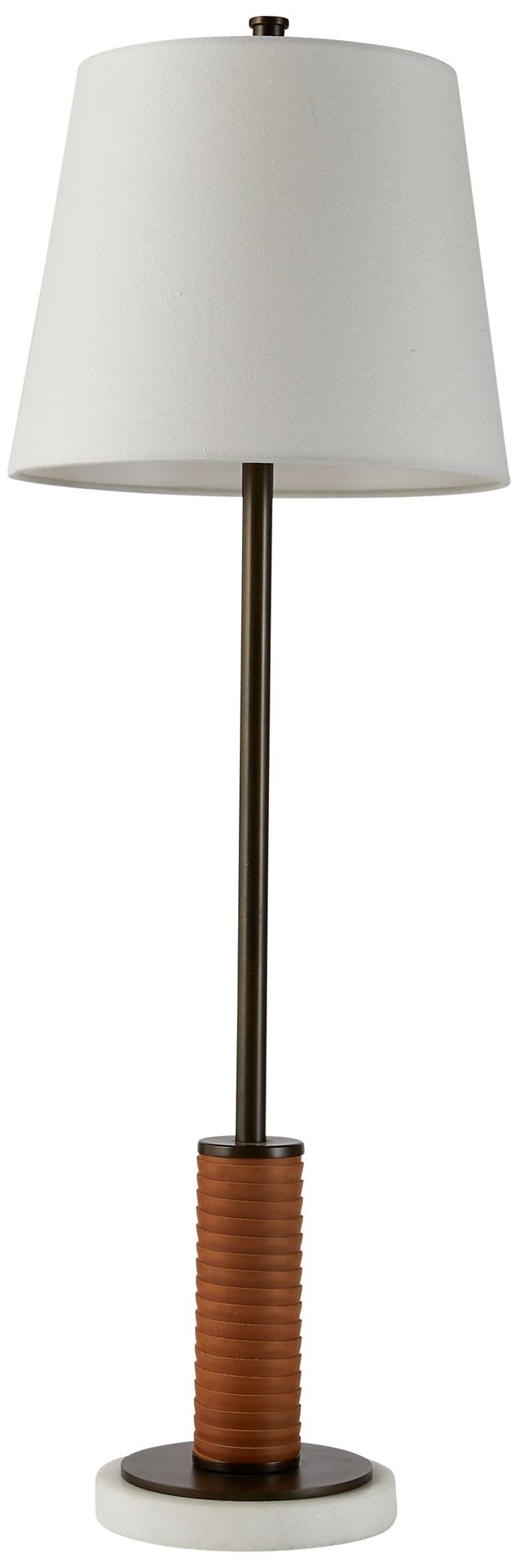 Image 2 Arteriors Home Conway 36" High English Bronze Buffet Table Lamp more views