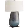 Arteriors Home Deagan 29" Blue Teal Modern Ceramic Table Lamp