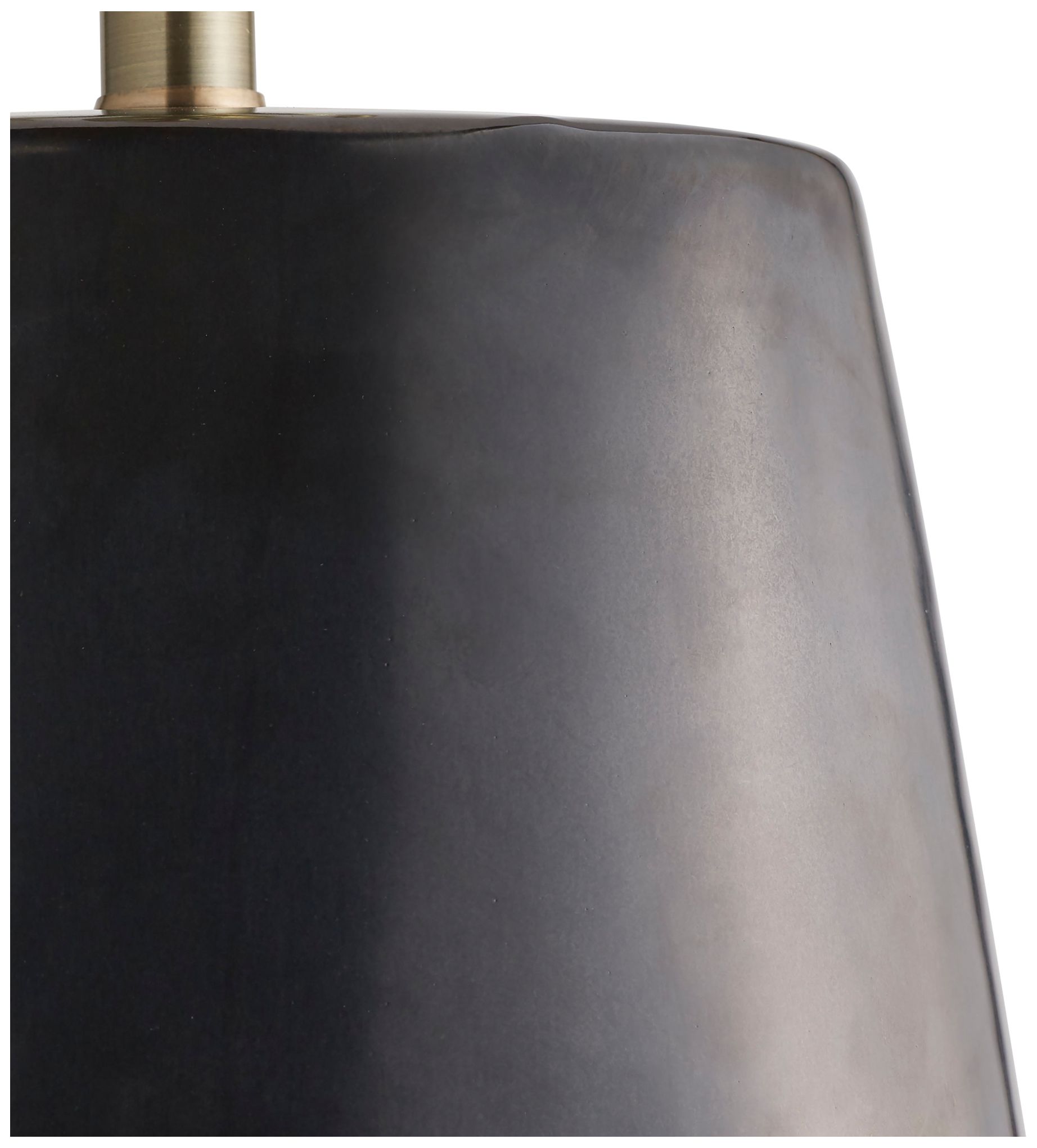 Image 7 Arteriors Home Deagan 29" Blue Teal Modern Ceramic Table Lamp more views