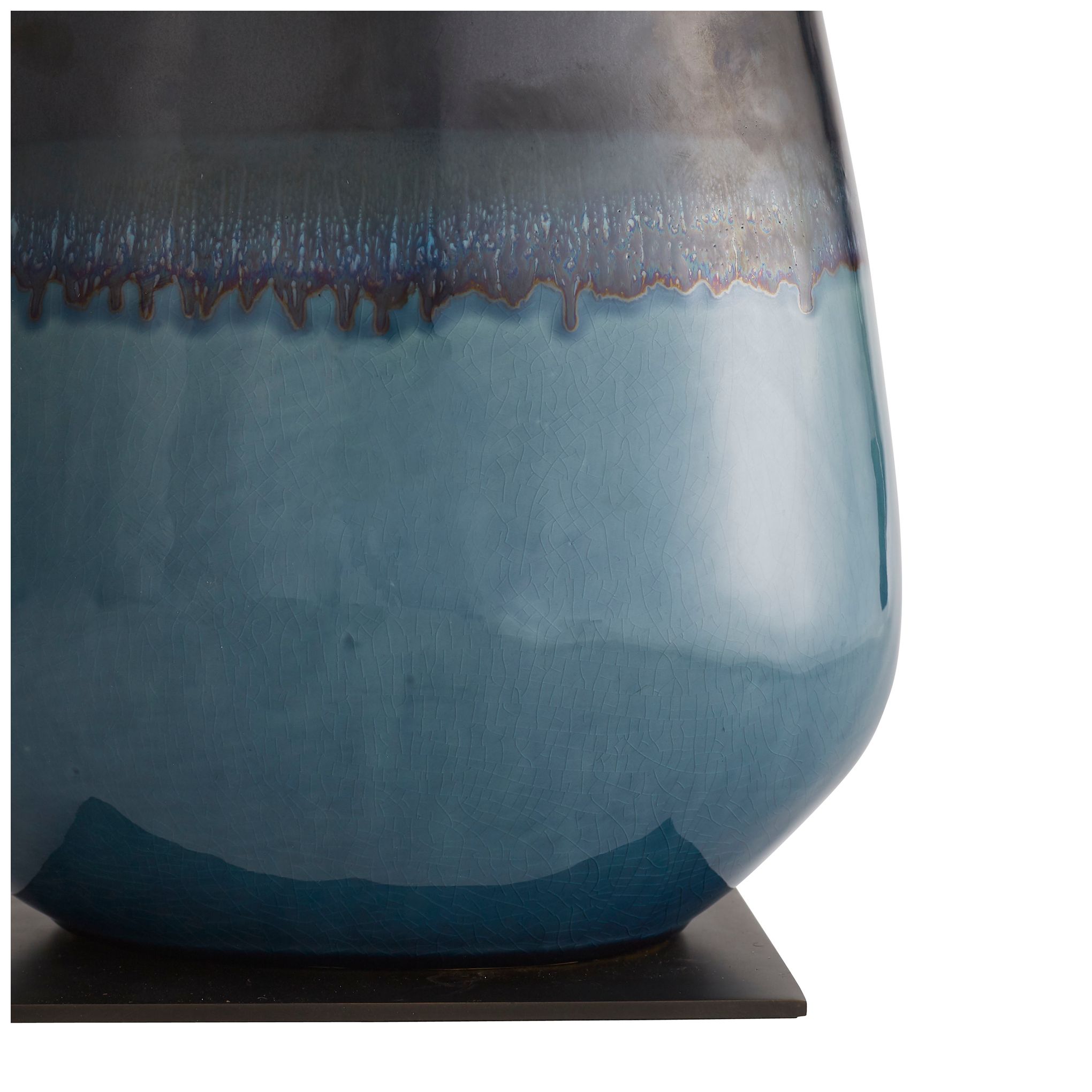 Arteriors Home Deagan 29" Blue Teal Modern Ceramic Table Lamp