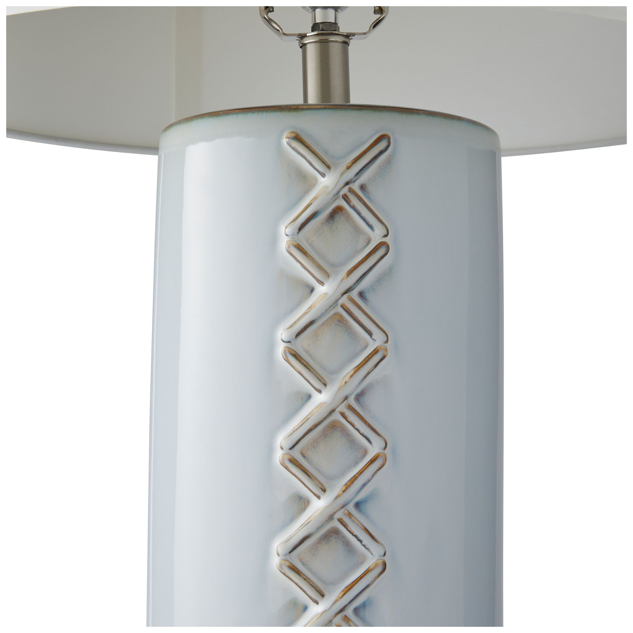 Image 4 Arteriors Home DiMaggio 29" Glacial Reactive Glaze Ceramic Table Lamp more views