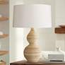 Arteriors Home Donna 28 1/2" Natural Rattan Double Gourd Table Lamp