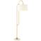 Arteriors Home Dorchester Antique Brass Metal Floor Lamp