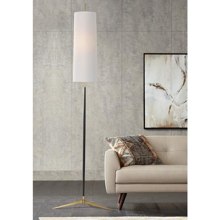 Home Dunn 86" High Bronze Steel Floor Lamp - #99A92 | Lamps Plus
